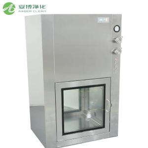 China Automatic Control Air Shower Pass Box With UV Lamp on sale
