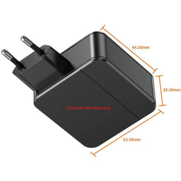 Mobile Phones 65W PD Fast Charger Lightweight Portable High Speed For Tablet