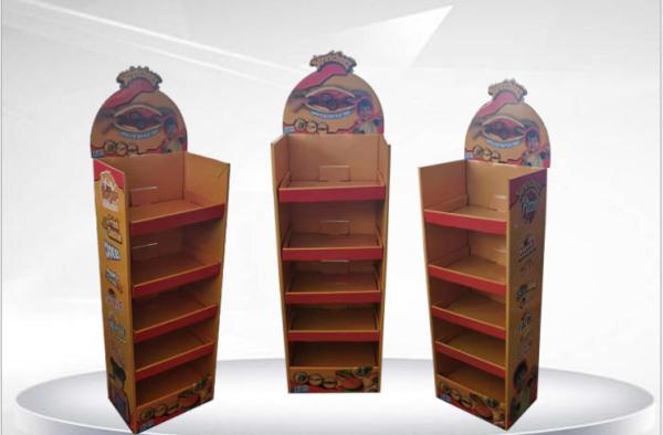 Quality Matte PP POScorrugated Cardboard Display Stands K3 Corrugated for sale