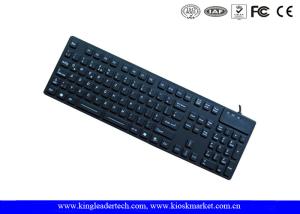 Super Slim Waterproof Silicone Keyboard With FN Keys And Numeric Keypad In USB Interface