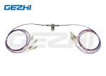 Dual D2x2B Bypass Optical Switch Latching/Non-Latching Mechanical Fiber Optic