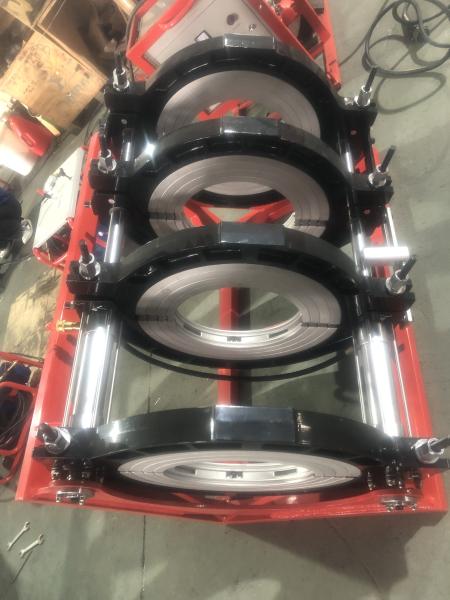 Quality 250mm 400mm PE HDPE Plastic Pipe Welding Machine With Wheel for sale