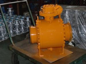 Buy cheap BW Ends Connection DIB Ball Valve For Pipeline System product