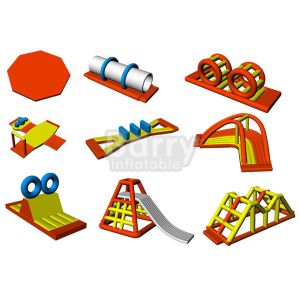 Buy cheap Wake Island Inflatable Water Park Adventure Inflatable Playground PVC Tarpaulin product