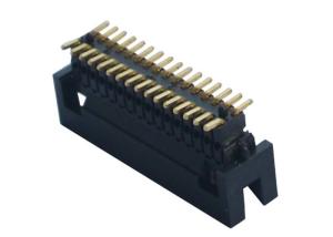 China SMT Box Header Connector Double Row 1.27mm Pitch Board To Cable Connectors on sale