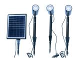 2W LED Solar Landscape Spotlights IP65 Adjustable Auto On Off