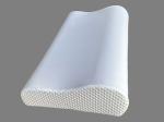 Contoured Memory Foam Pillow for Relief of Muscles and Mental Pressure