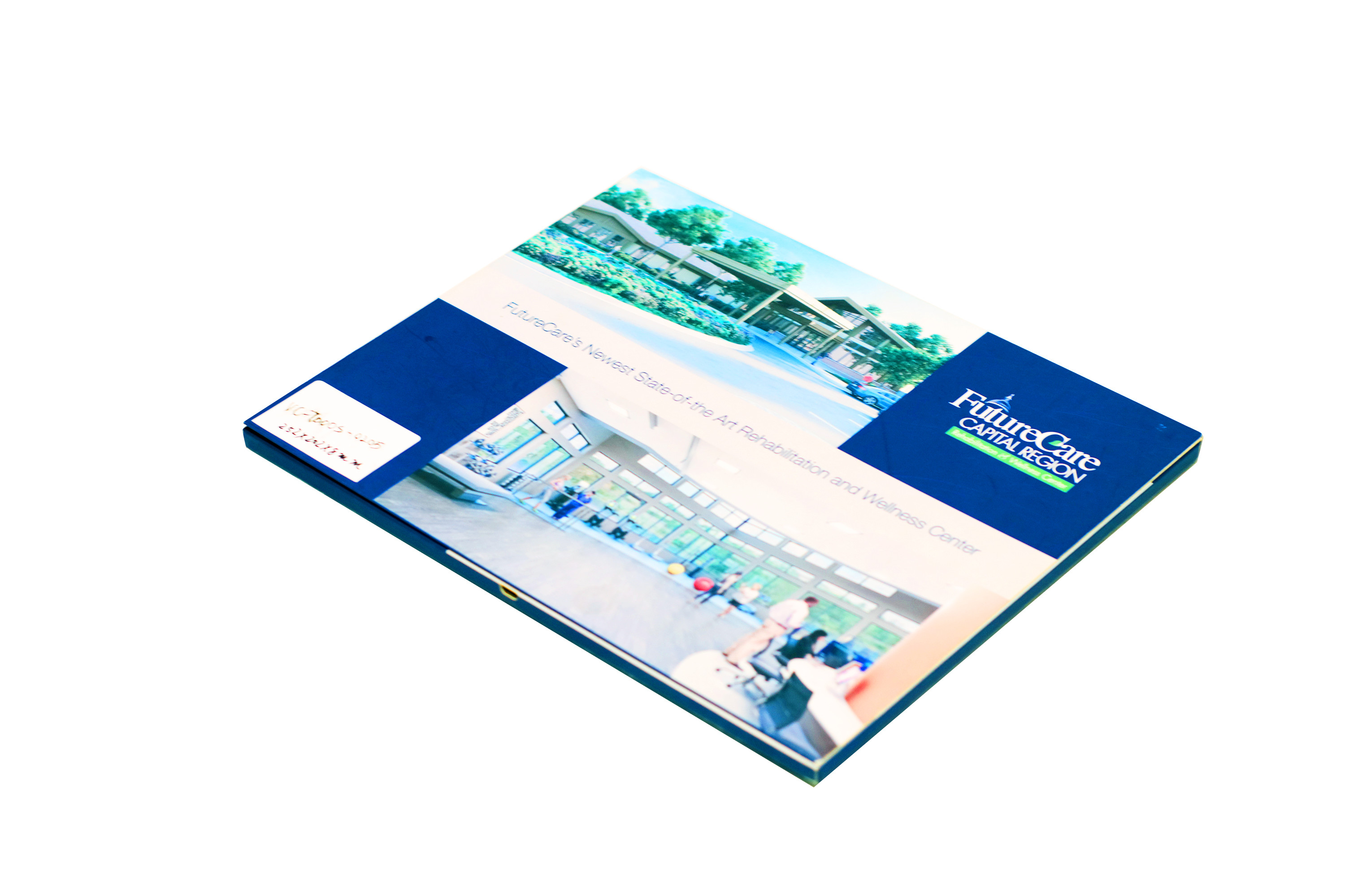 Electronic digital video folder brochure in printing with LCD Screen