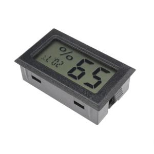 China Black Mini Digital Lcd Thermometer Hygrometer Indoor Convenient Temperature Sensor Humidity Meter Instrument on sale