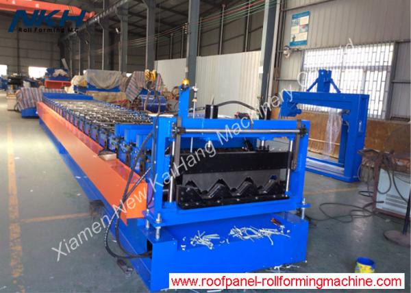 Quality High Rib Roof Panel Roll Forming Machine , Wall Panel Roll Forming Machine for sale