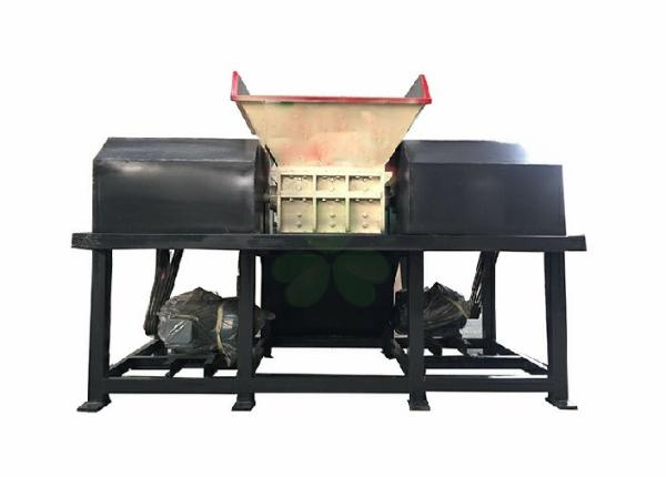 Quality Industrial Hard Disk Shredder Machine Compact Structure Double Shaft Design for sale