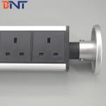 Kitchen worktop use pop up UK power hidden desk power socket