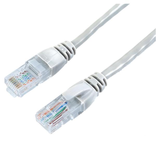 RoHS Slim Flat 24AWG Cat6 Crystal End RJ45 Jumper Cable