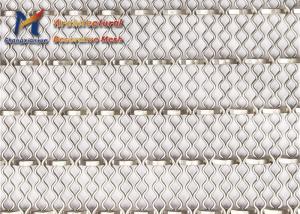 Buy cheap Cladding Architectural Woven Metal Mesh 4m Titanium Coated product