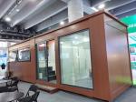 CUSTOM CONTAINER SWIMMING POOL WITH WINDOWS SHOWER HOUSE SPA STEEL STRUCTURE