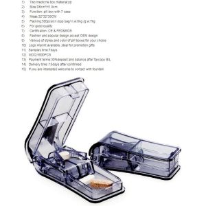 Promotional Wholesale plastic pill cutter table pill spliter, Promotional