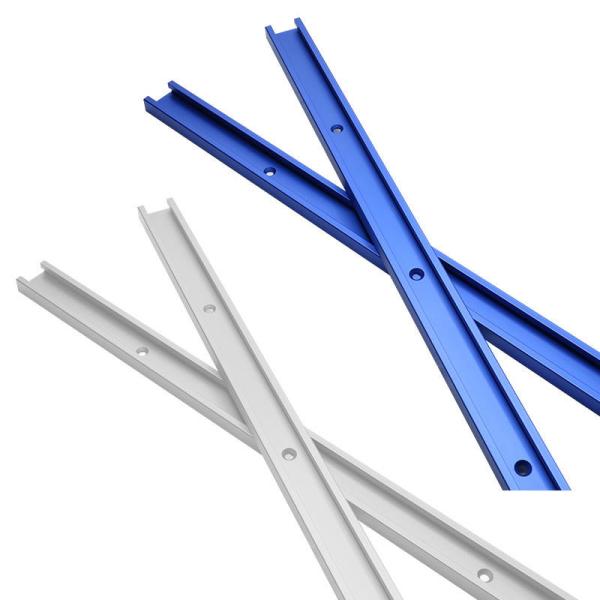 Quality High Stability Aluminum Alloy Cut Profile T - Track Pre - Drilled 1220mm for sale