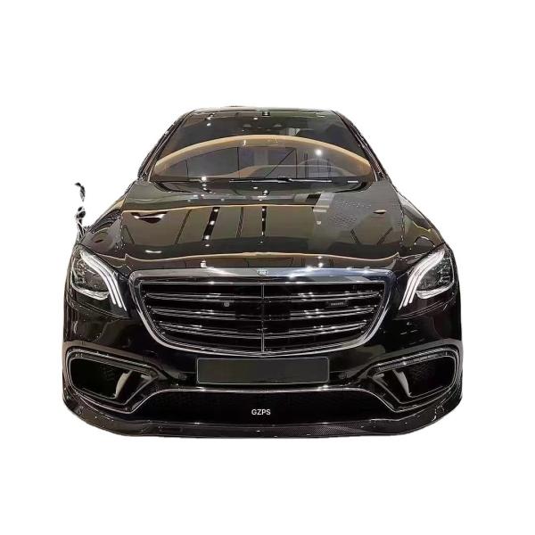 Quality BRASS Tyle Front Shovel Rear Diffuser for Mercedes-Benz W222 AMG S63 S65 S63 S65 Carbon Fiber Body Kit for sale