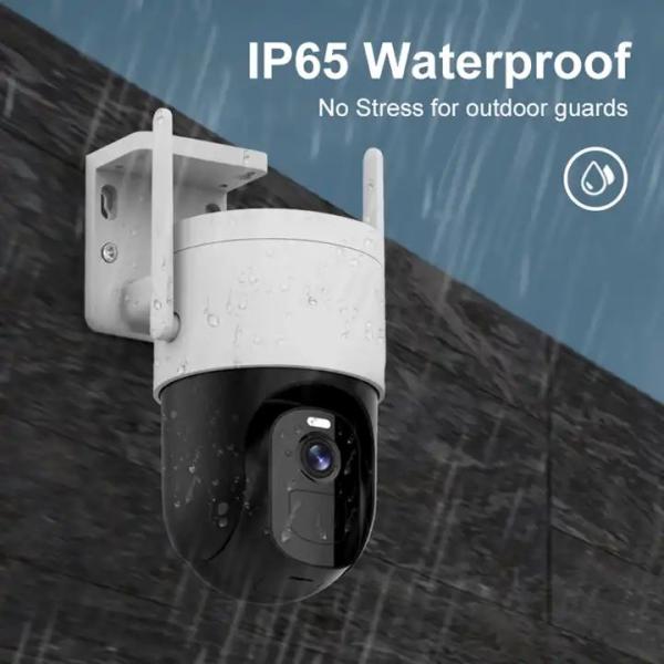 Two Way Audio WIFI Solar Camera Spotlight Colorful Night Vision FCC Approval