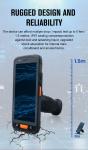 1D/2D Scan PDA Barcode Scanner NFC RFID Data Collector 4G Handheld QR Code PDA