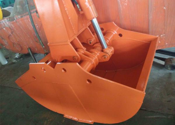 Quality Clamshell Rotating Log Grapple , Log Grab Attachment 1400 Mm Large Open Space  780 Kg for sale