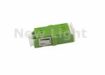 FTTH / Data Center LC Duplex Adapter , Duplex LC APC Adapter Without Flange