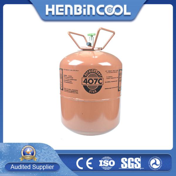 Quality Odorless HFC Refrigerant Gas R407c Replacement Of R22 Gas for sale