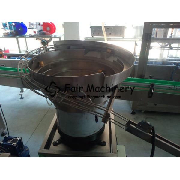 2kw Glass Bottle Filling And Capping Machine , 50ml SS316 Rinsing Filling Capping Machine