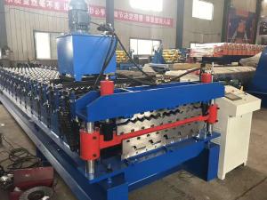 Buy cheap Trapezoid Style Corrugated Roll Former 8-15m / Min Working Speed 16 Steps Type product