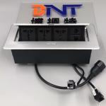 BNT Conference table mounted socket with dual RJ45 network for conference
