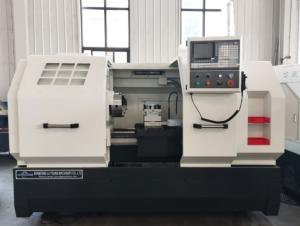 Light Duty Flat Bed Machine Cnc Automatic Lathe Machine CK6150 1000mm Distance Between Two Centers