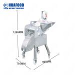 Multi-functional commercial vegetable slicing and dicing cube cutting machine