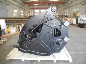 Q355B Powder Coated Excavator Thumb Bucket Multi Functional Pin On Type