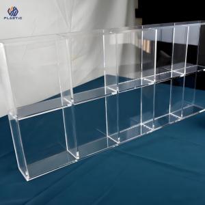 Buy cheap Effortlessly Scratch Resistant Acrylic Storage Box Clear Stacking For Store And Display product