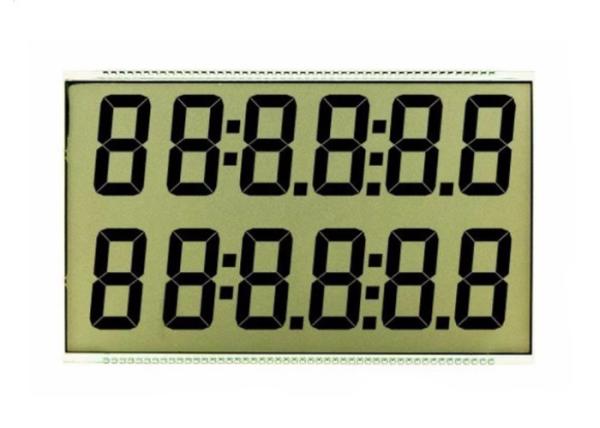 TN Lcd Display Custom Digit Lcd 7 Segment Display Transparent Lcd Screen