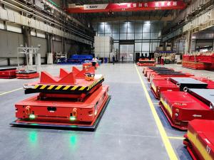 Heavy Duty Smart Cart Agv Automatic Material Transport Cart