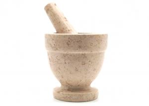 Buy cheap Grinder Marble Stone Mortar And Pestle Kitchen Cooking Tool Spice Herb 4 Inch product
