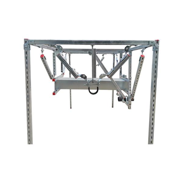 600-1200mm Galvanized Inclusive Seismic Support Mount / Comprehensive Rigid
