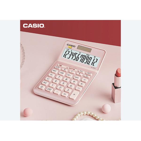 For Casio JW-200SC Fashion White collar Desktop Business Office dual Power calculator