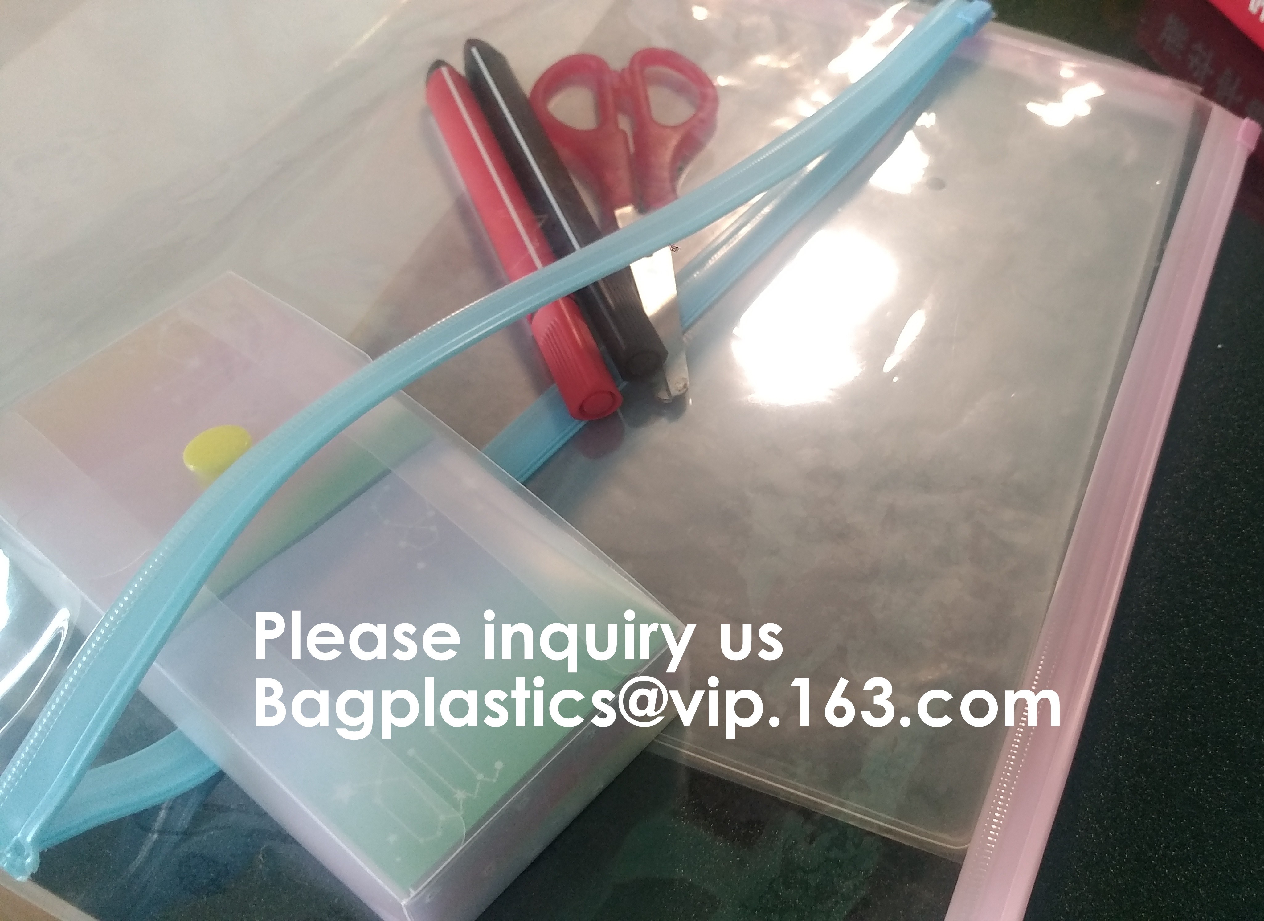 Waterproof Pp File Bag For School or Office,Document File Bag/Pp/Pvc Document File Bag,Students Learning Files Storage