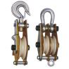 Buy cheap Galvanized Aluminum Alloy Double Pulley Block 5.7mm - 15.5mm 80T from wholesalers