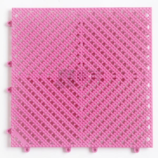 PVC Outdoor Interlocking Plastic Floor Tiles For Workshop