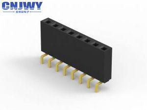 Quality Through Hole 40 Pin Female Pcb Header , Single Row Female Header Durable for sale