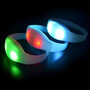 Buy cheap Remote Controlled RFID led bracelet For Event Party product