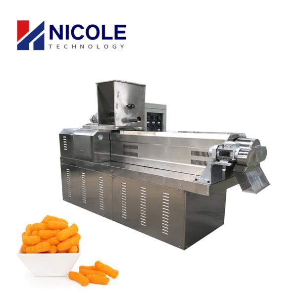 Quality Small Scale Automatic Puff Snacks Making Machine Commercial High Speed for sale