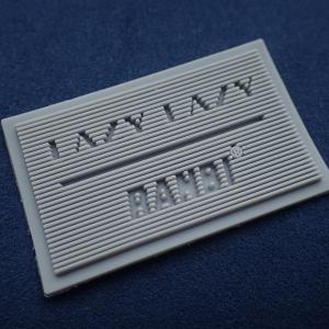 Buy cheap Heat Transfer Embossed OEKO Custom Rubber Labels product
