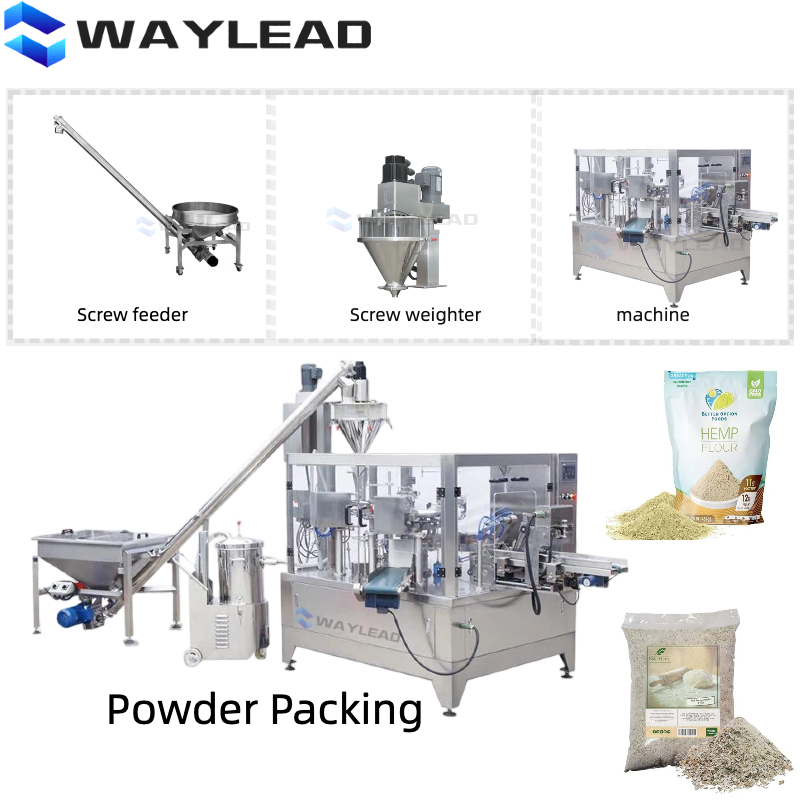 Doypack Packing Machine with Zipper Pouch & Spout Pouch Function