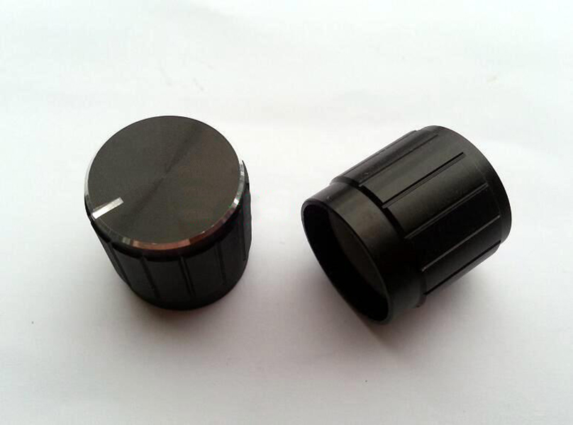 Guitar AMP Volume Knob D15mm H10mm White Set Pointer knobs FR Guitar Amp Effect Pedal Cabinet