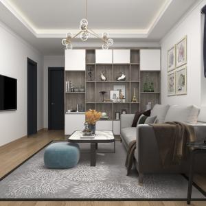 China Laminate MDF Kitchenette Rectangle Dining Room Table Set Upholstered Chair on sale