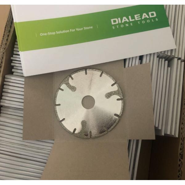 Double Sided Electroplated Diamond Cutting Disc For Marble Granite Quartz Grinding And Cutting